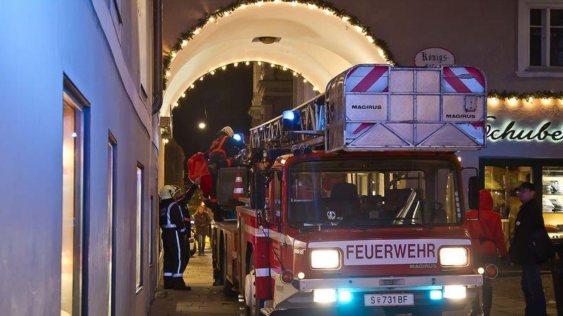 Brand in Lederergasse
