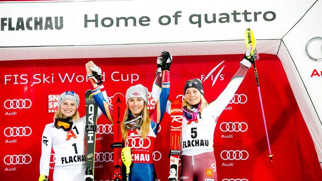 Mega-Stimmung beim Nachtslalom in Flachau