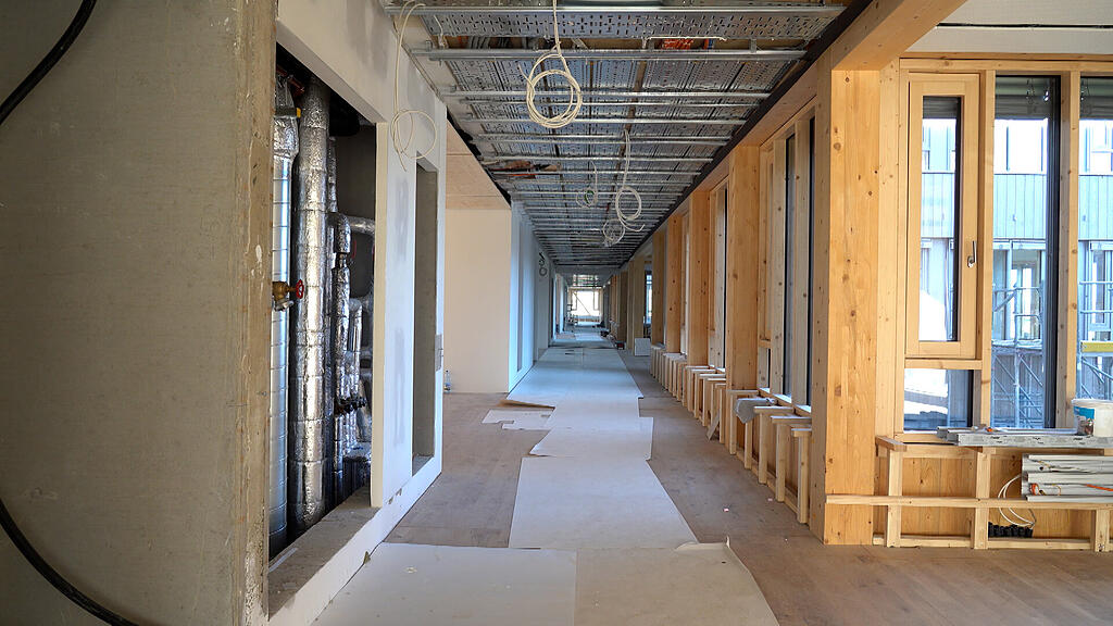 Baustelle Bezirkshauptmannschaft Seekirchen
