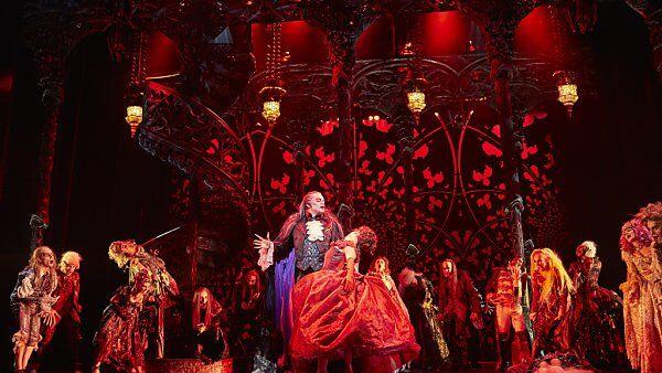 Probe zu Polanskis "Tanz der Vampire" im Theatre Mogador in Paris