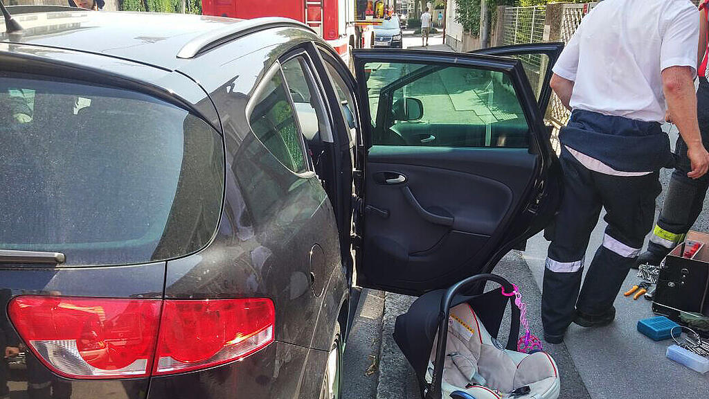 Die Gefahren bei Hitze im Auto werden oft unterschätzt.