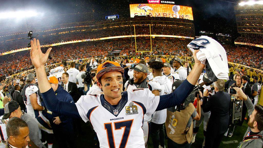 Denver Broncos feiern Sieg bei 50. Super Bowl