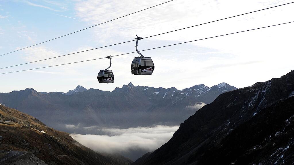 Seilbahn Winter