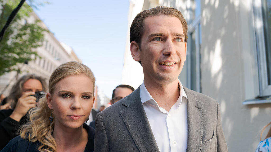 Sebastian Kurz und Susanne Thier
