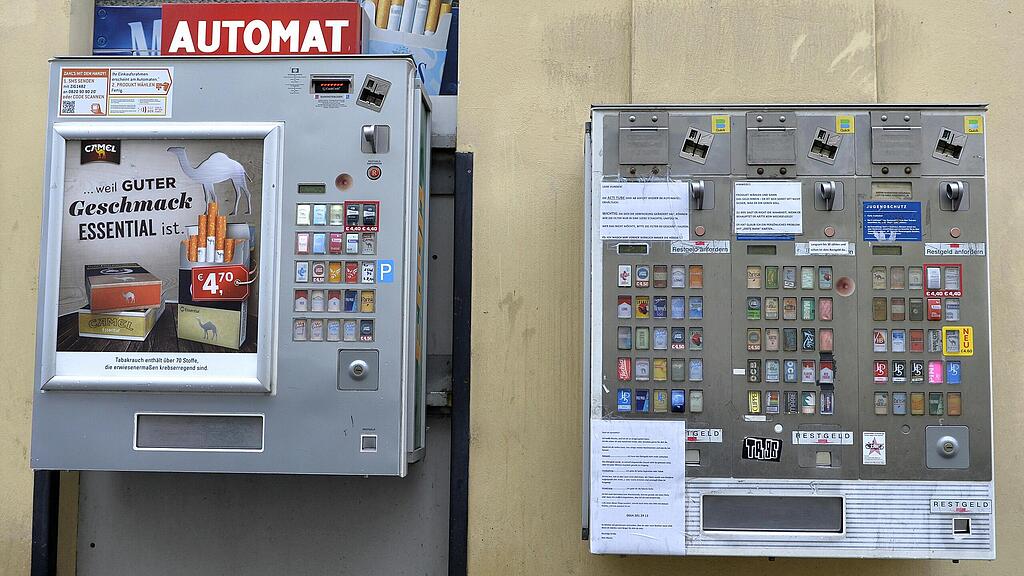 Zigarettenautomat geprengt