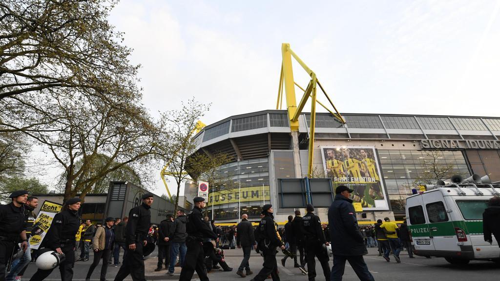 Explosionen am Mannschaftsbus von Borussia Dortmund