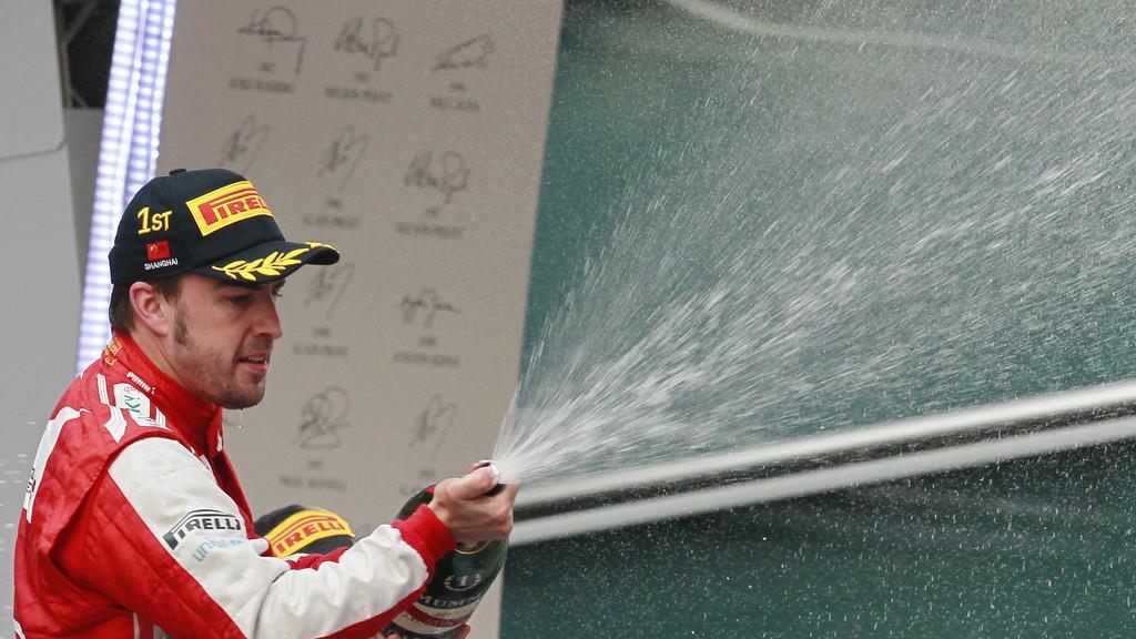 Formel1: Alonso gewinnt Grand Prix von China in Shanghai