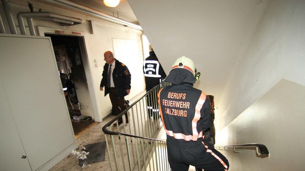 Brand in Liefering