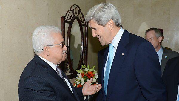 Treffen von Abbas und Kerry in Ramallah