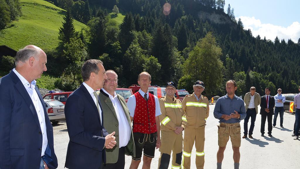 Bundeskanzler Kern in Großarl