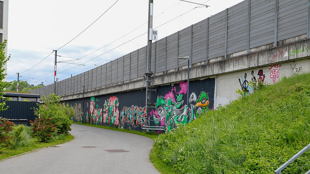 Graffiti in der Stadt Salzburg