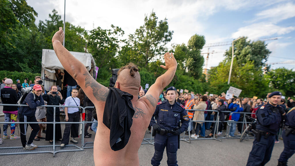 Rammstein-Protest in Wien
