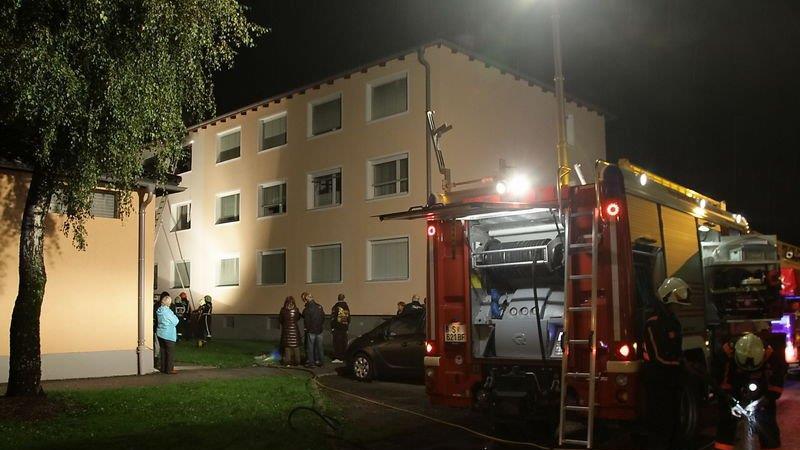 Bilder vom Schlafzimmerbrand