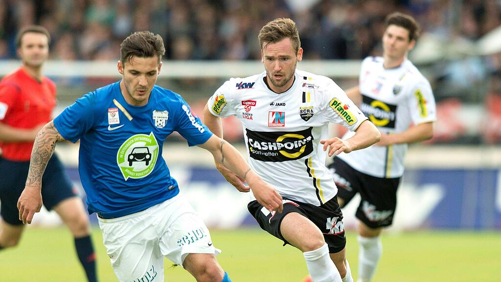 Ex-Grödig-Spieler Christoph Martschinko (li.) spielt künftig leihweise bei Austria Wien.