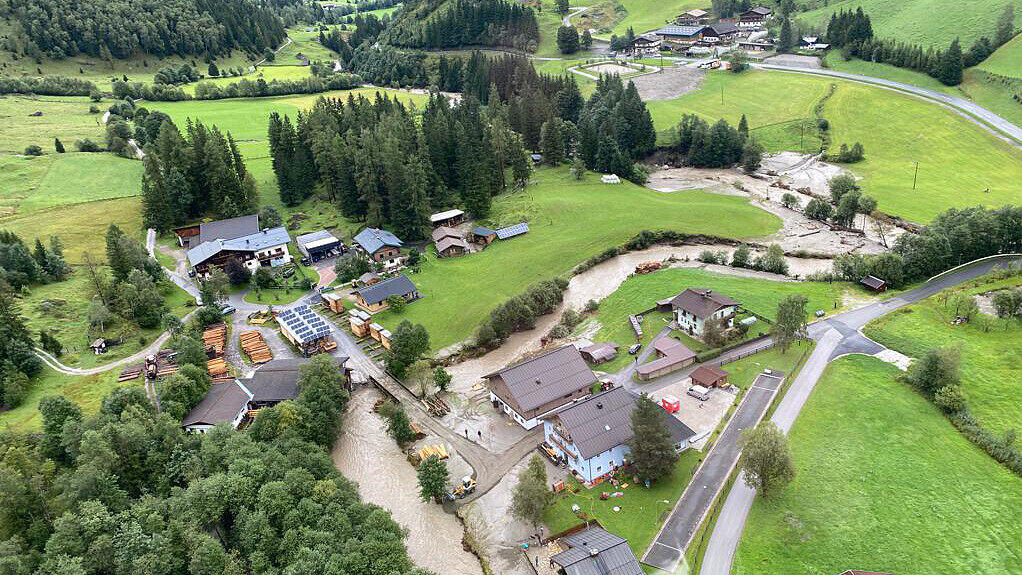 Überschwemmung_Rauriser Tal