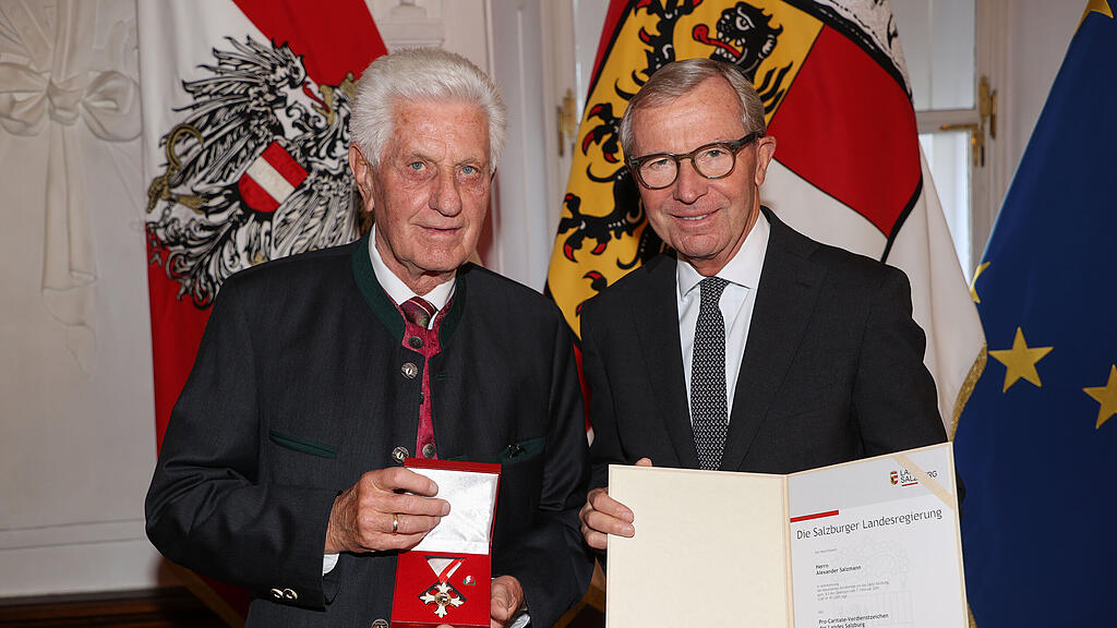 Ehrungen vom Land Salzburg