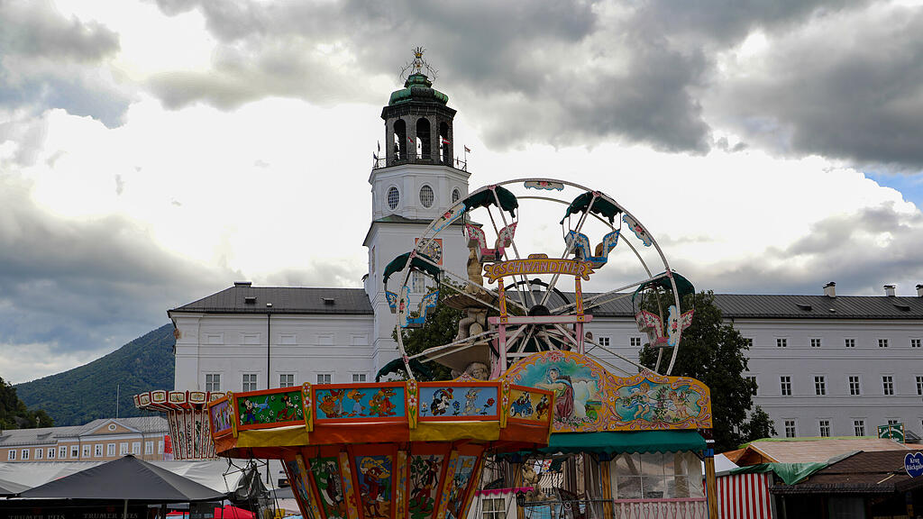 Aufbau Rupertikirtag 2023
