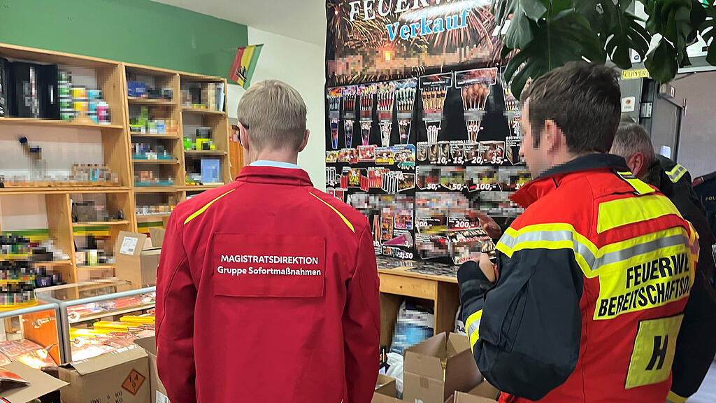 450 Kilogramm Feuerwerk in Wien entdeckt