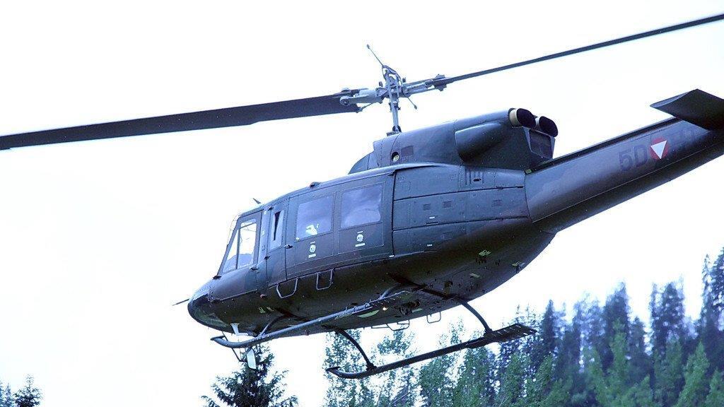 Hubschrauber im Einsatz