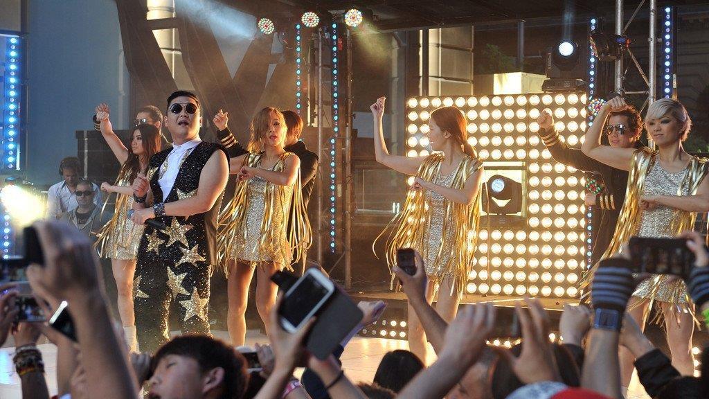 Gangnam Style: Rapper Psy in Aktion