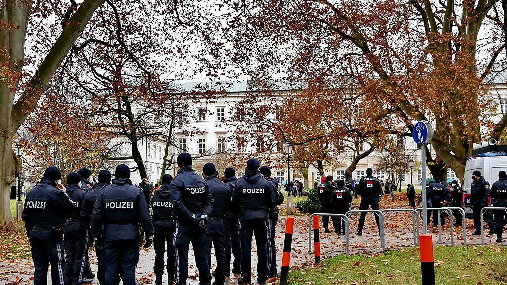 Corona-Demo Stadt Salzburg
