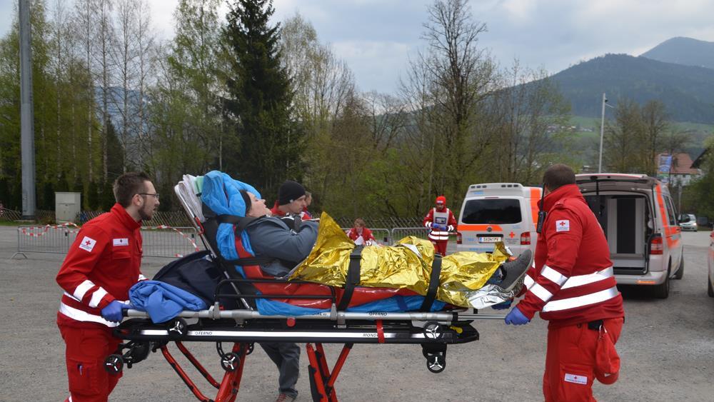 Bischofshofen: Rotes Kreuz probt den Ernstfall