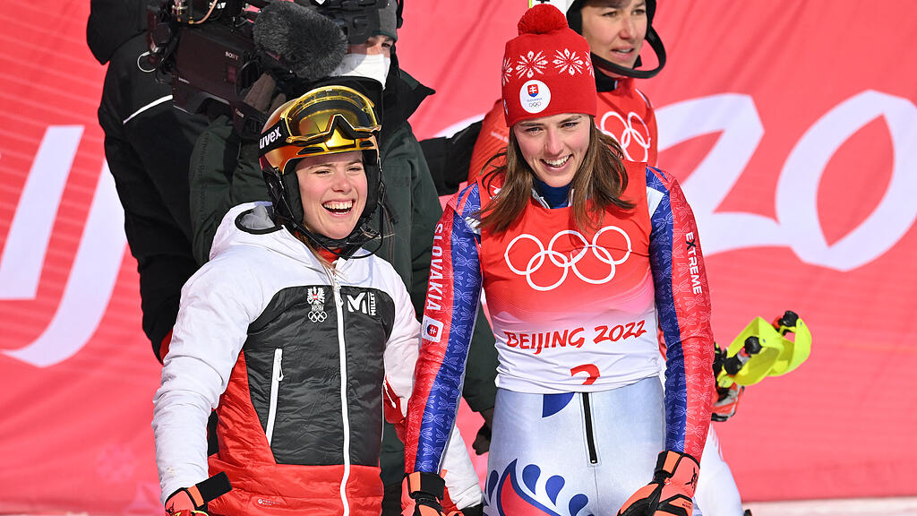 Liensberger, Olympia, Slalom