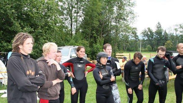 Surfen am Almkanal