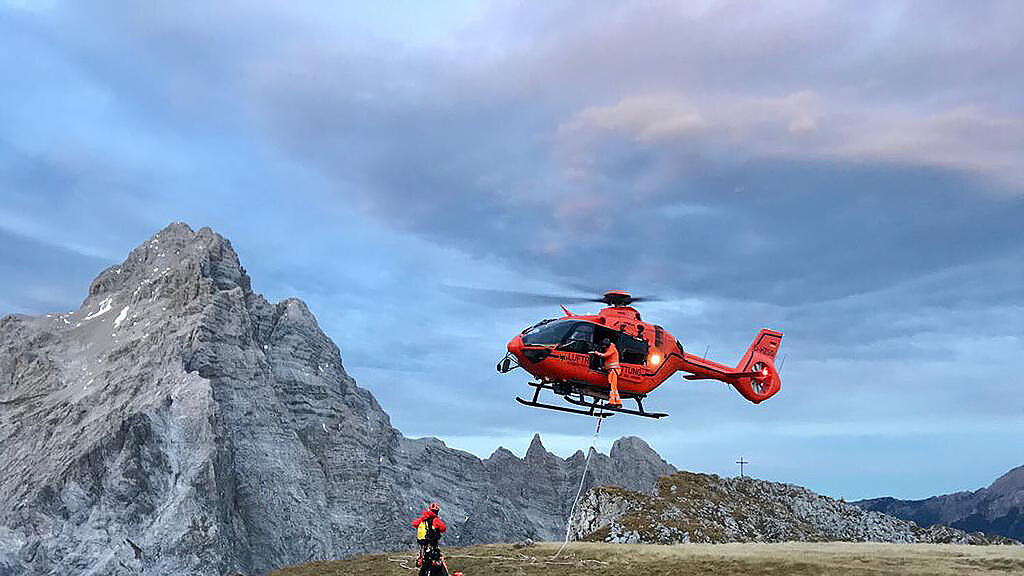 Bergsteigerinnen von Watzmann gerettet