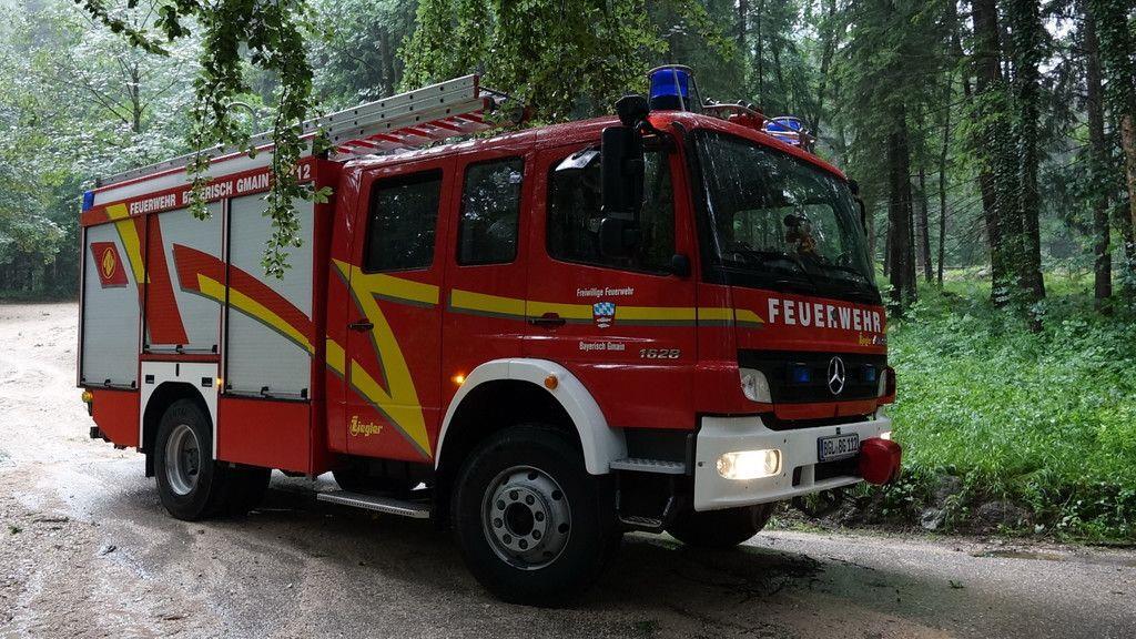 Unwetter legt Berchtesgadener Land Bahn lahm