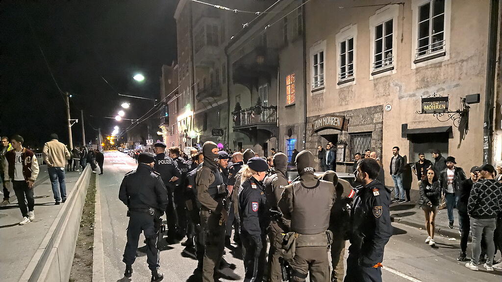 Einsatz Rudolfskai, Salzburg