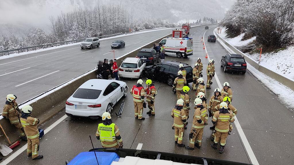 Unfall A10 Pongau