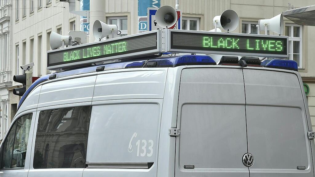 Kundgebung "#BLACKLIVESMATTER"