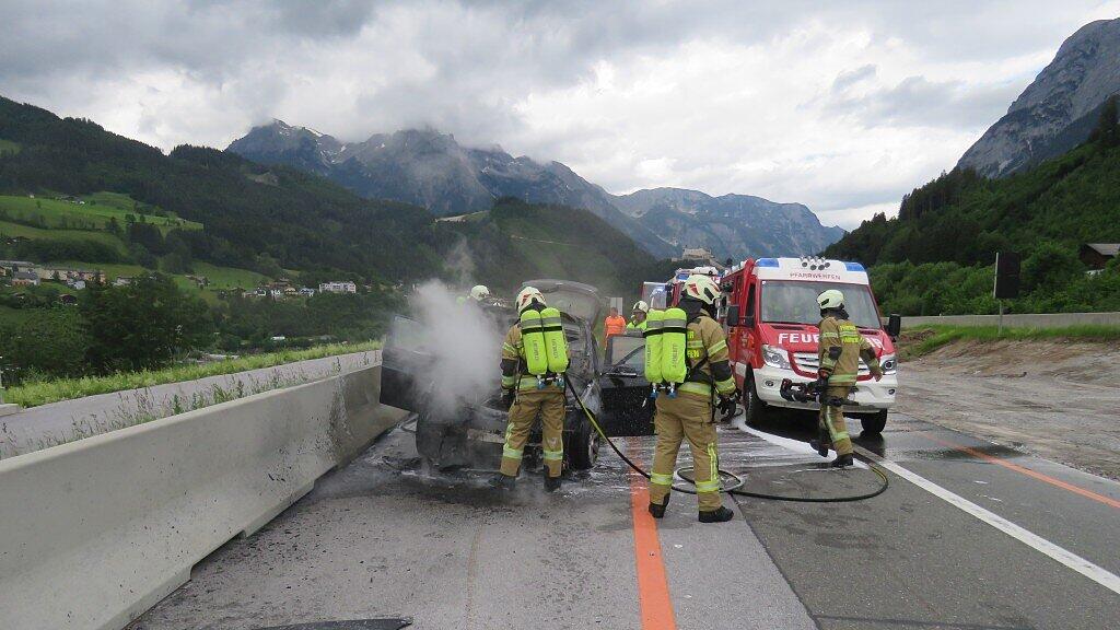 Brand, A1, Pfarrwerfen