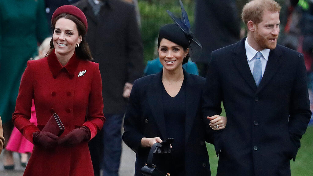 Royals auf Weg zum Weihnachtsgottesdienst