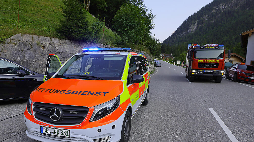 21-jähriger Tennengauer bei Motorradunfall in Ramsau schwer verletzt