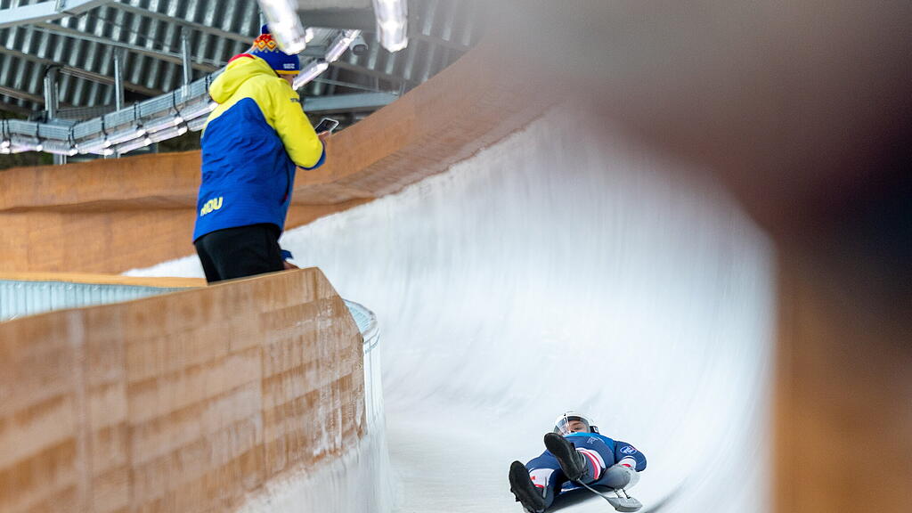 BOB UND SKELETON:TESTFAHRTEN INNSBRUCK IGLS: MLLER (AUT)