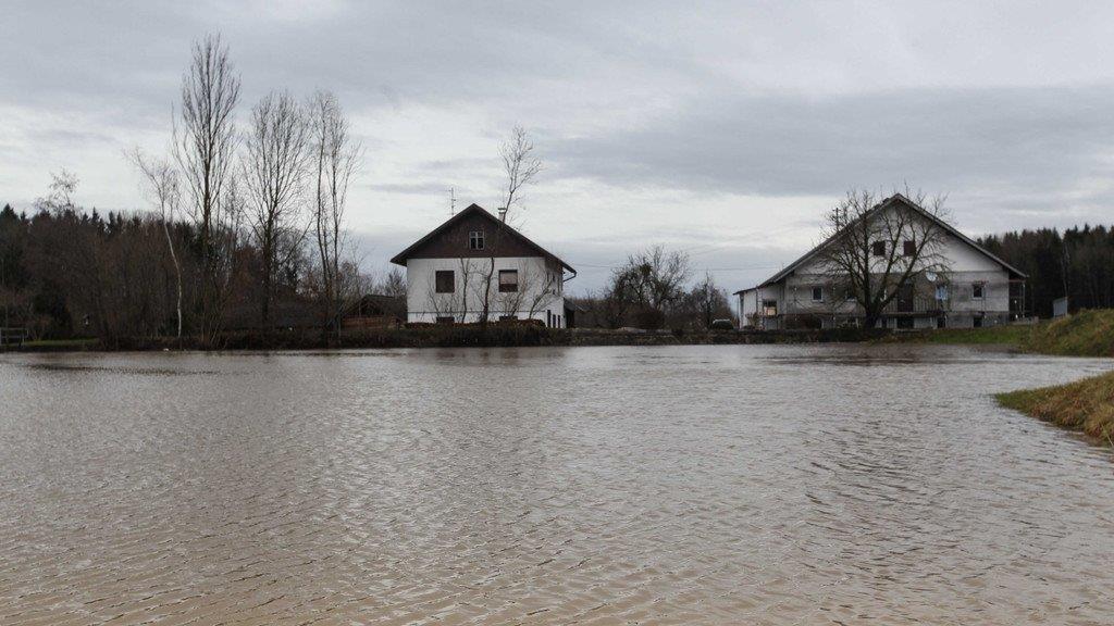 Überschwemmung im Innviertel