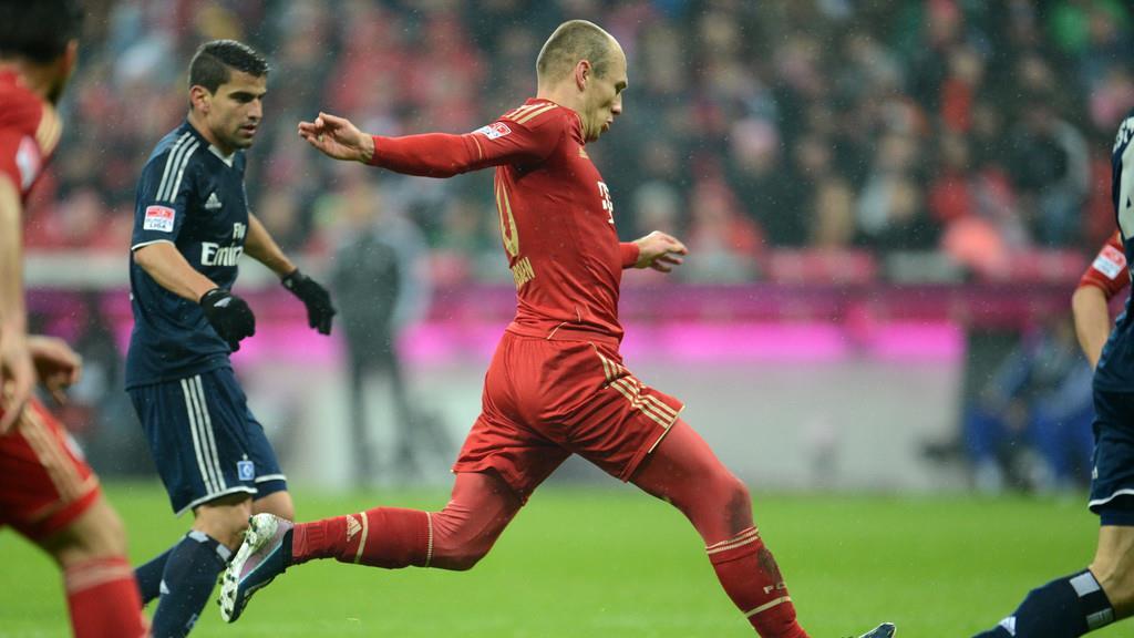 FC Bayern schossen HSV mit 9:2 aus der Allianz-Arena