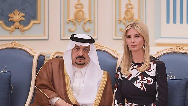 Ivanka Trump in Riad