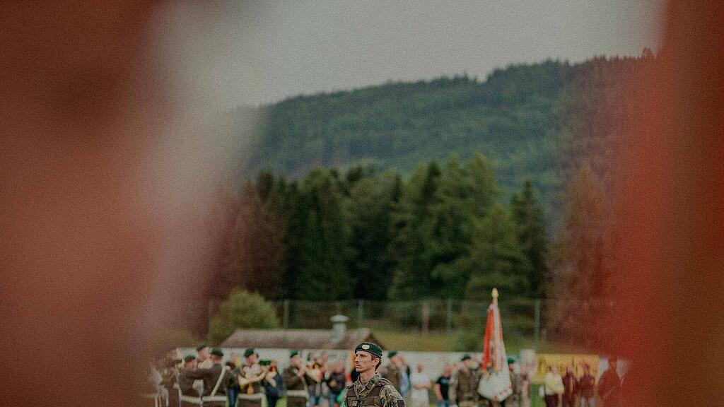 Bundesheer Angelobung in Mariapfarr
