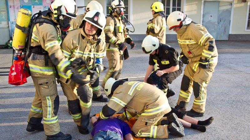 Übung in der Rauchmühle
