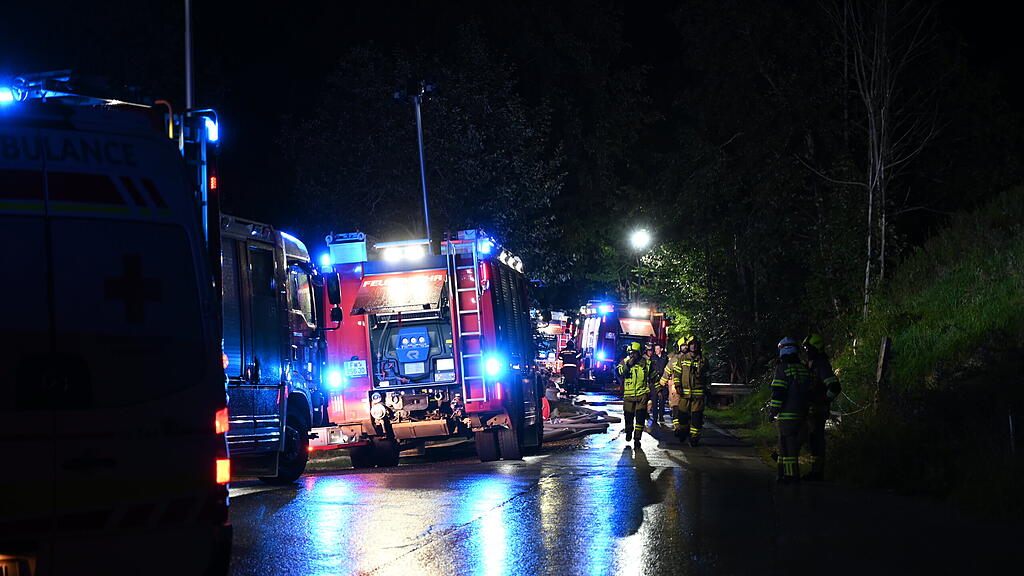 Großbrand Bauernhof Großarl