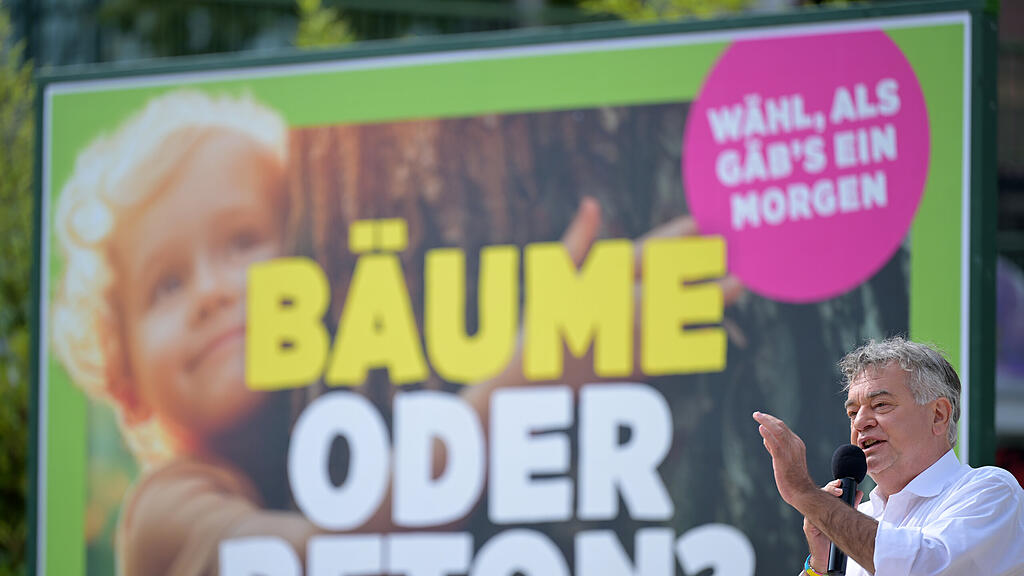 Plakat-Vorstellung der Grünen
