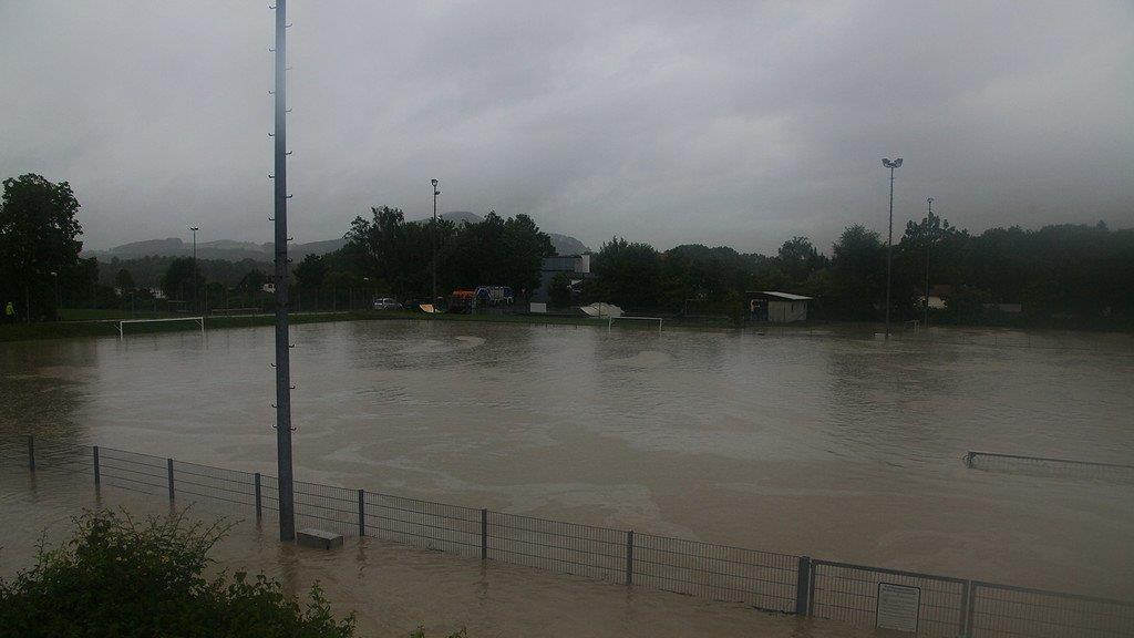 Hochwasseralarm im Lkr. Berchtesgadener Land