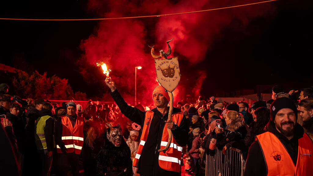 Krampuslauf in Wals (Stockhalle)