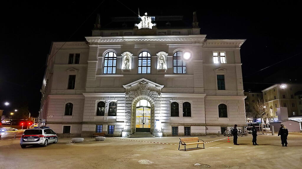 Polizeieinsatz Jusitzgebäude