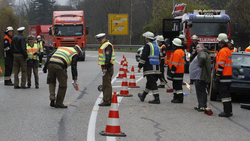 Schwerer Crash bei Piding