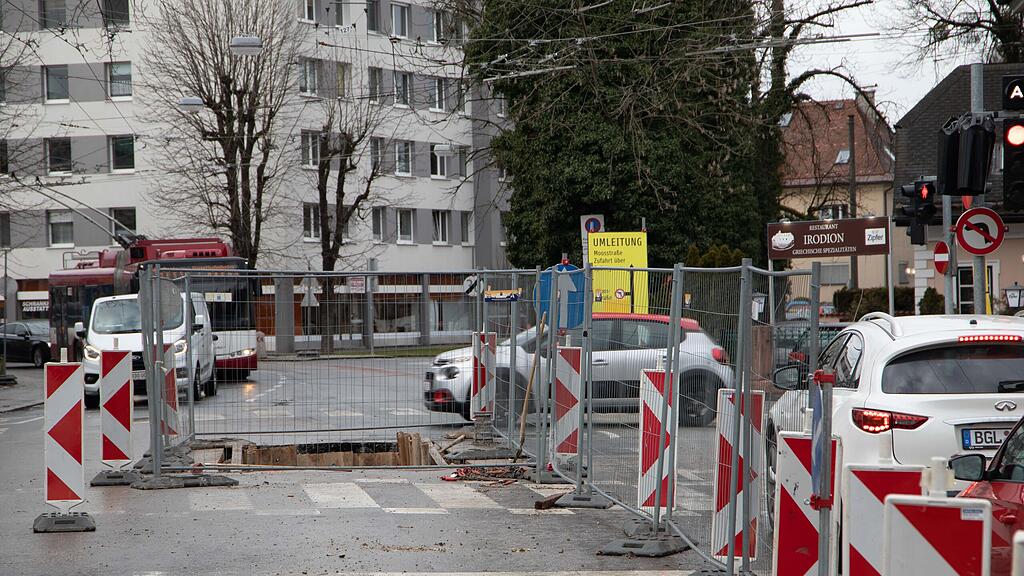 Bauarbeiten in der Neutorstraße