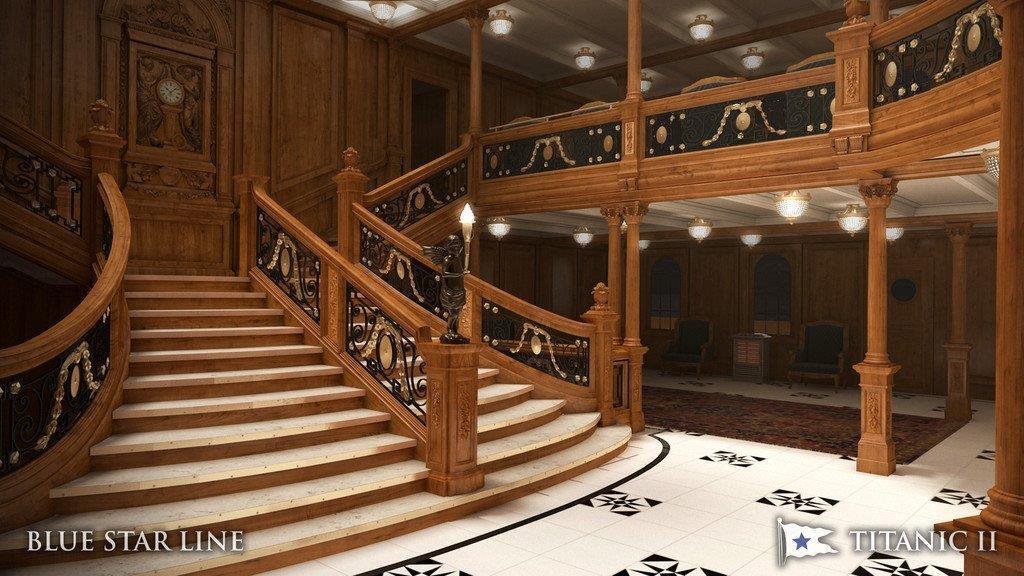 Rundgang durch die "Titanic II"